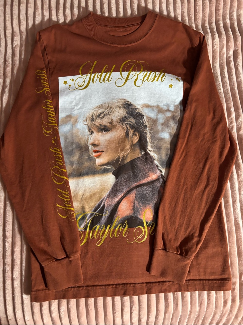 Taylor Swift Gold Rush Long-Sleeve (evermore)